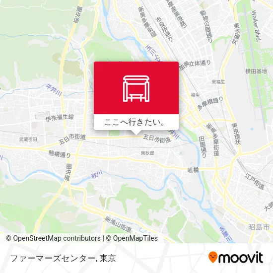 ファーマーズセンター地図