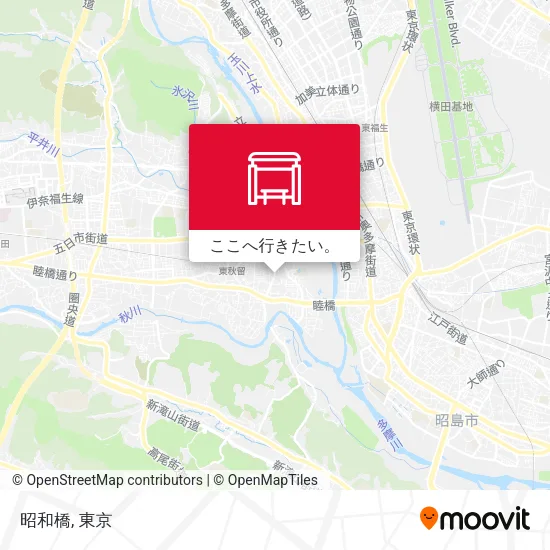 昭和橋地図