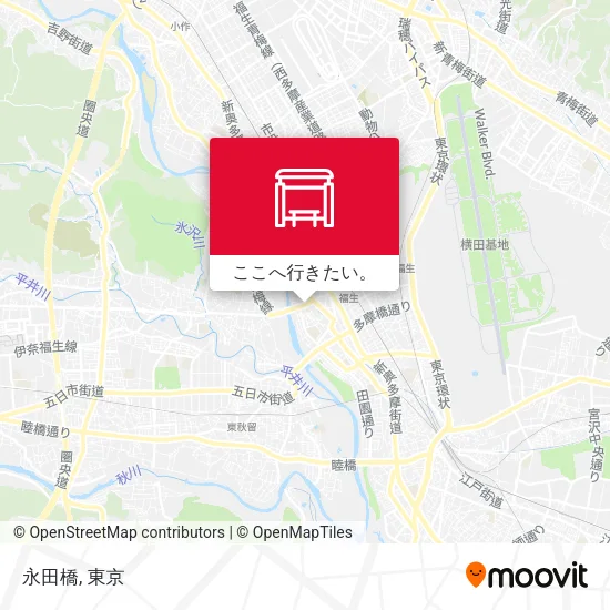 永田橋地図