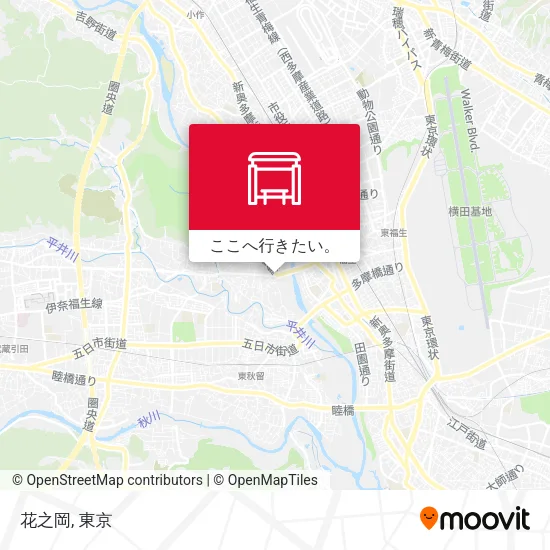 花之岡地図