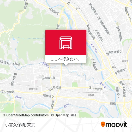 小宮久保橋地図