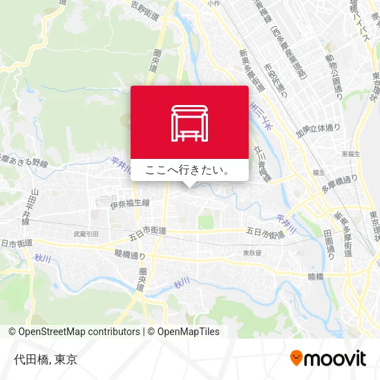 代田橋地図