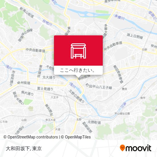 大和田坂下地図