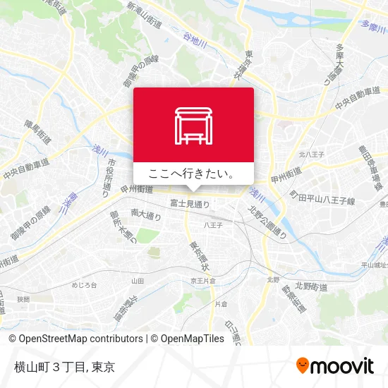 横山町３丁目地図