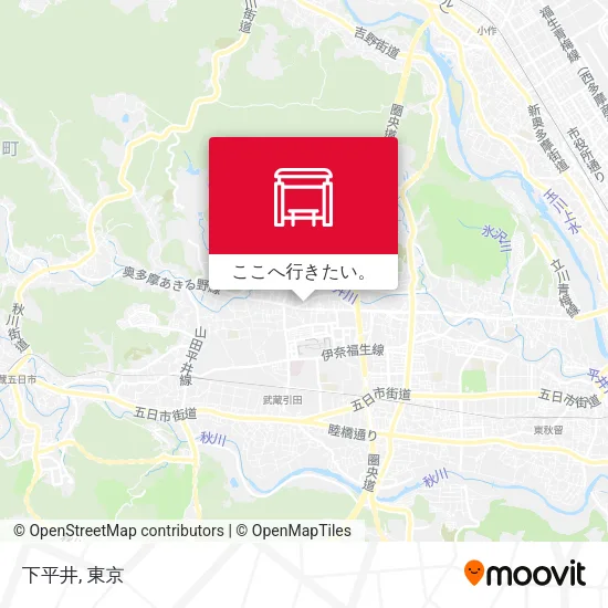 下平井地図