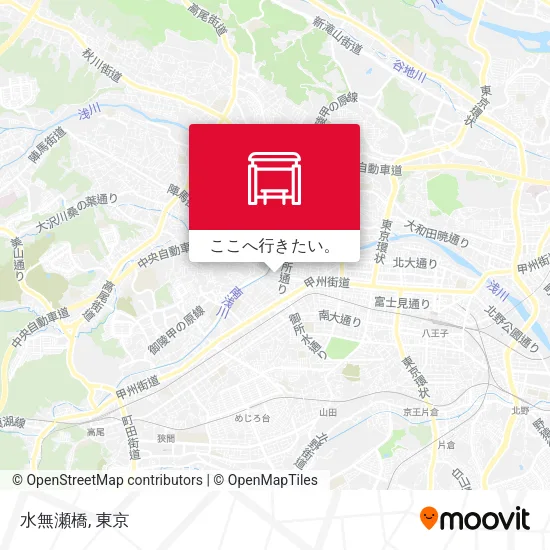 水無瀬橋地図