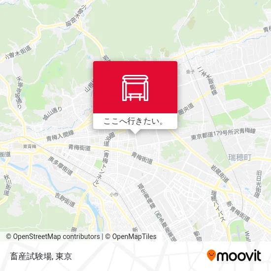 畜産試験場地図