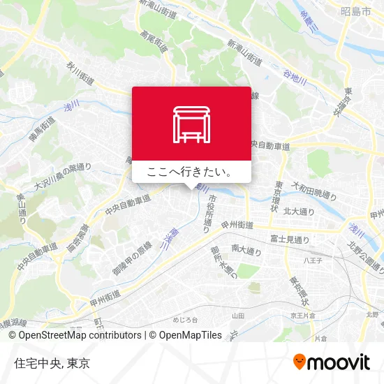 住宅中央地図