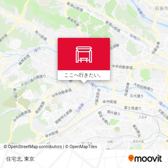 住宅北地図
