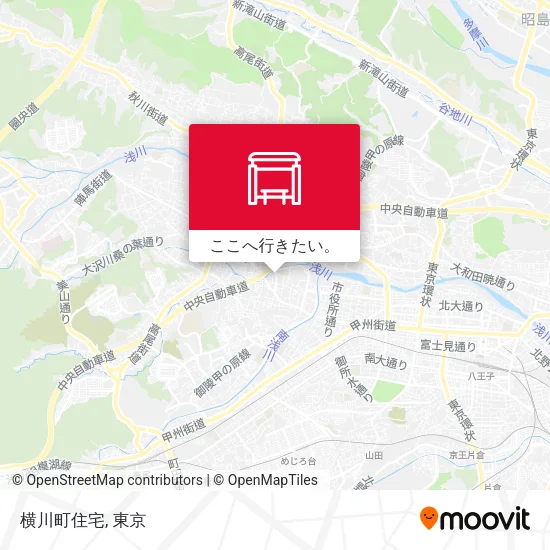 横川町住宅地図