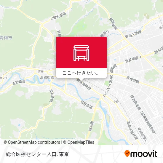 総合医療センター入口地図