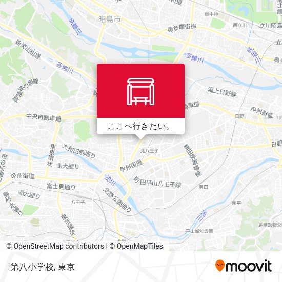 第八小学校地図