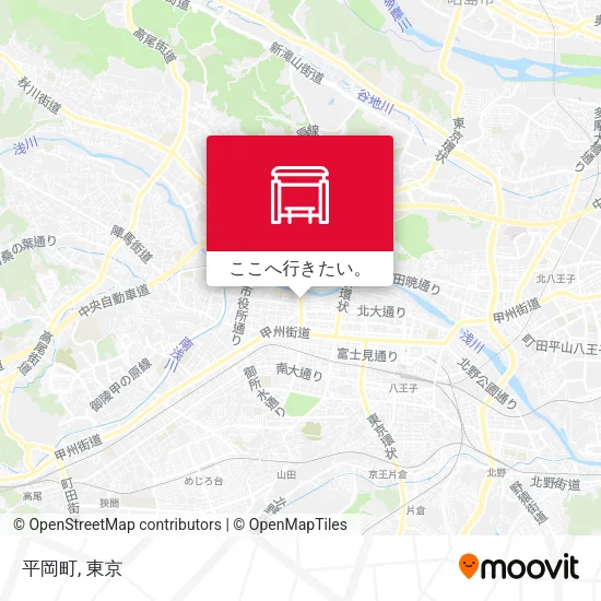 平岡町地図