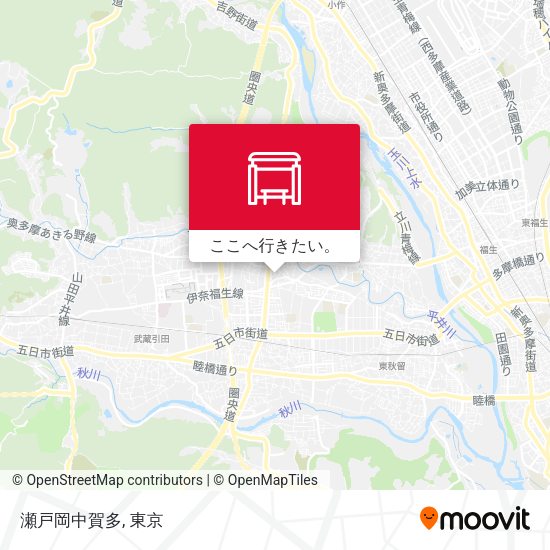 瀬戸岡中賀多地図