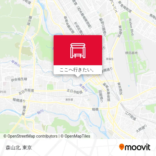 森山北地図