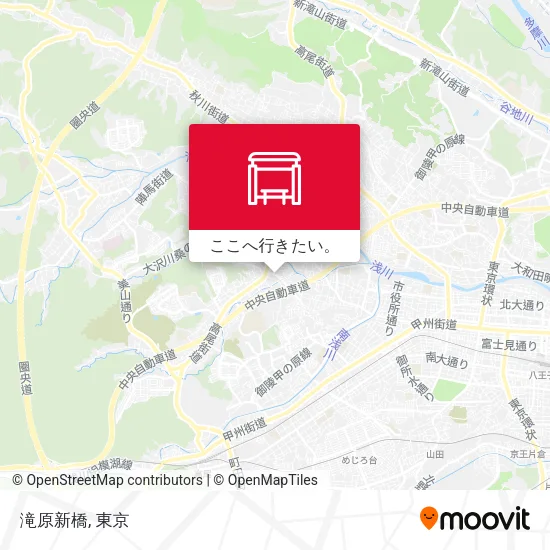 滝原新橋地図