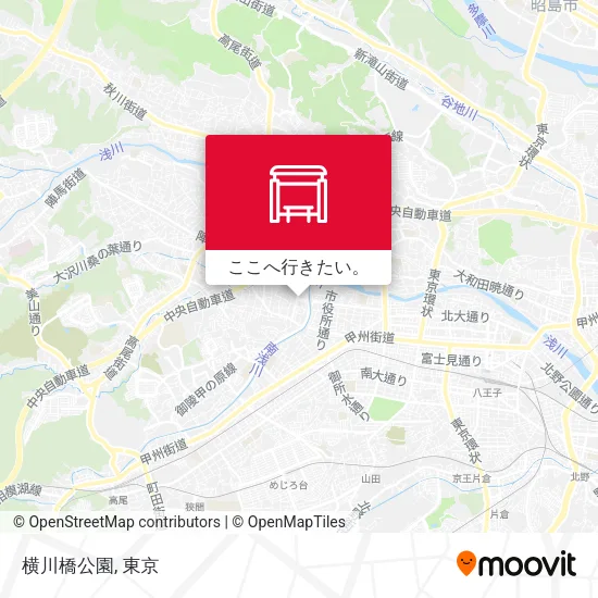 横川橋公園地図