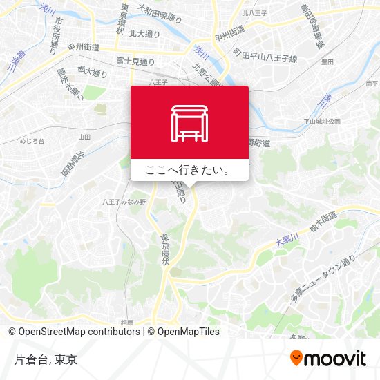 片倉台地図