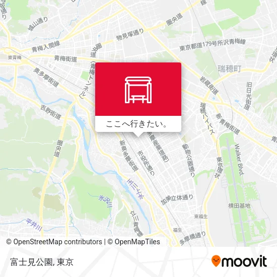 富士見公園地図