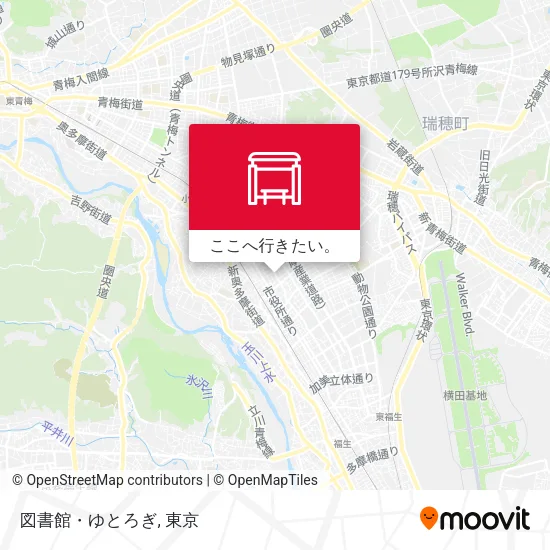 図書館・ゆとろぎ地図
