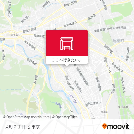 栄町２丁目北地図