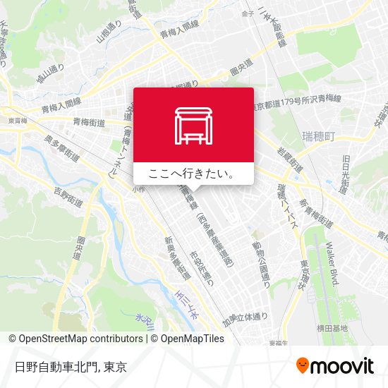 日野自動車北門地図