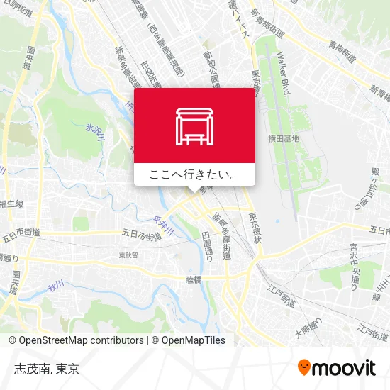 志茂南地図