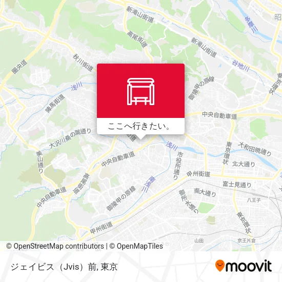 ジェイビス（Jvis）前地図