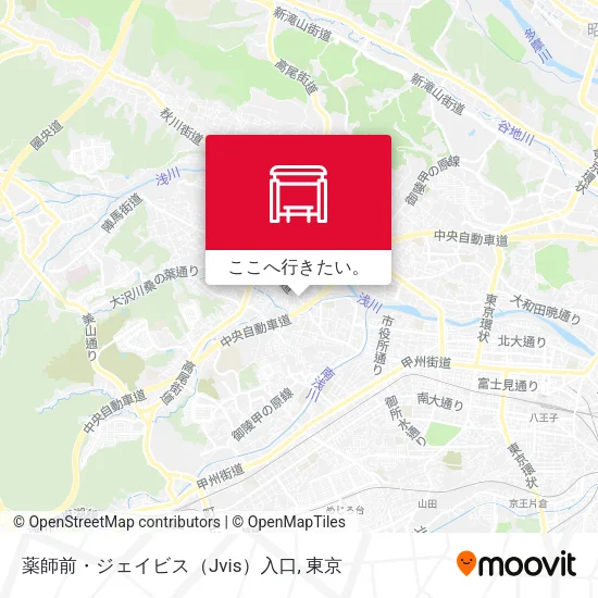 薬師前・ジェイビス（Jvis）入口地図