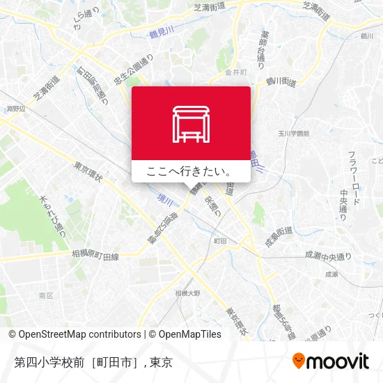 第四小学校前［町田市］地図