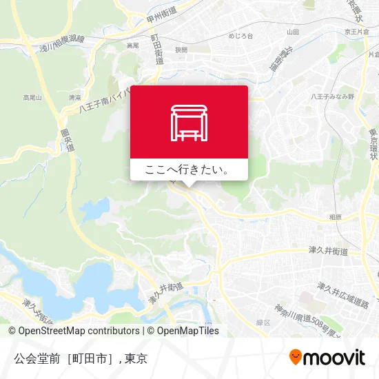 公会堂前［町田市］地図