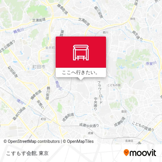 こすもす会館地図