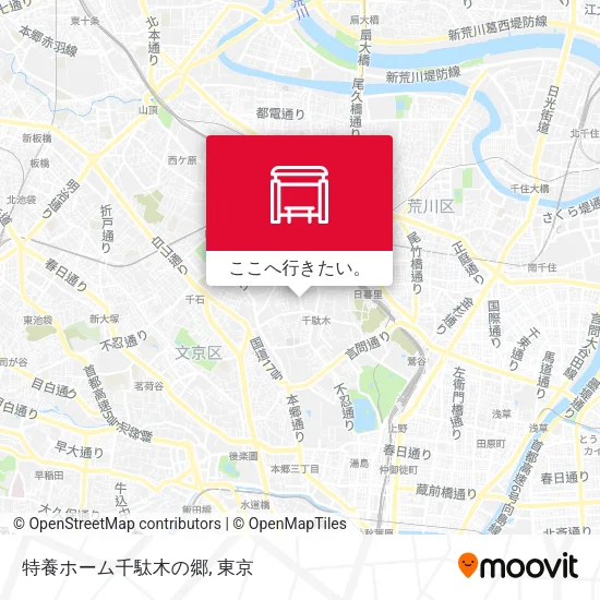 特養ホーム千駄木の郷地図