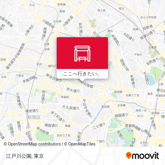 江戸川公園地図
