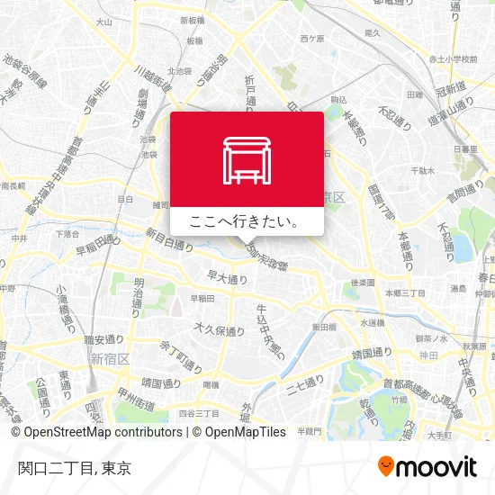 関口二丁目地図