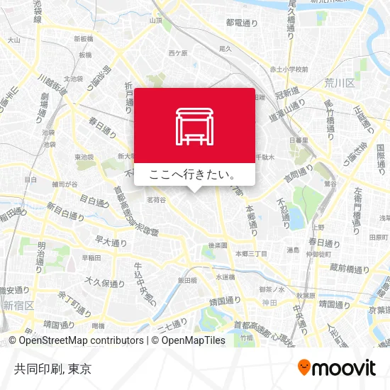 共同印刷地図