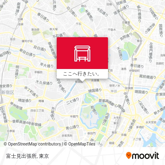 富士見出張所地図