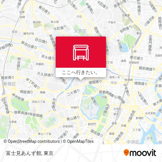 富士見あんず館地図