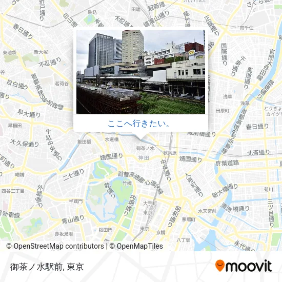 御茶ノ水駅前地図