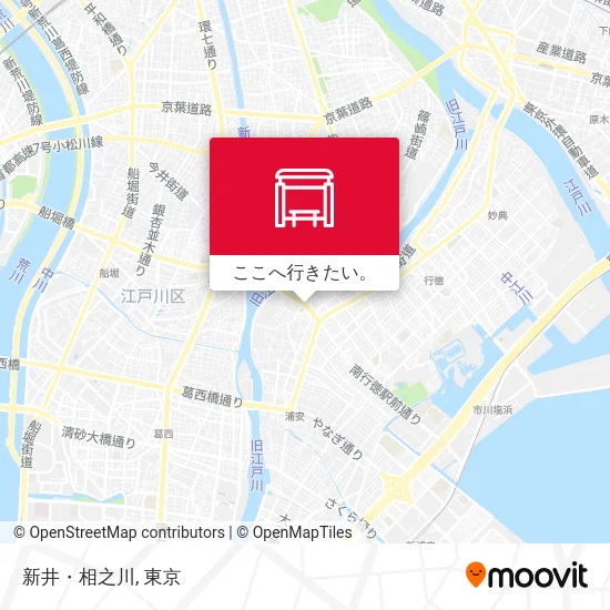 新井・相之川地図