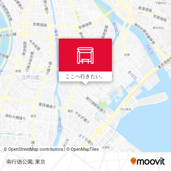 南行徳公園地図