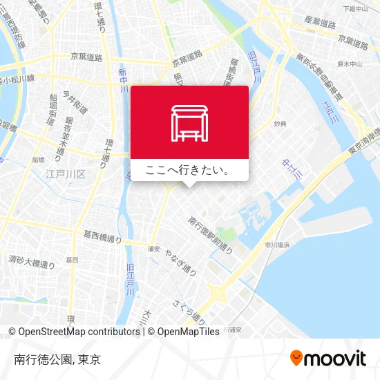 南行徳公園地図