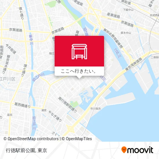 行徳駅前公園地図