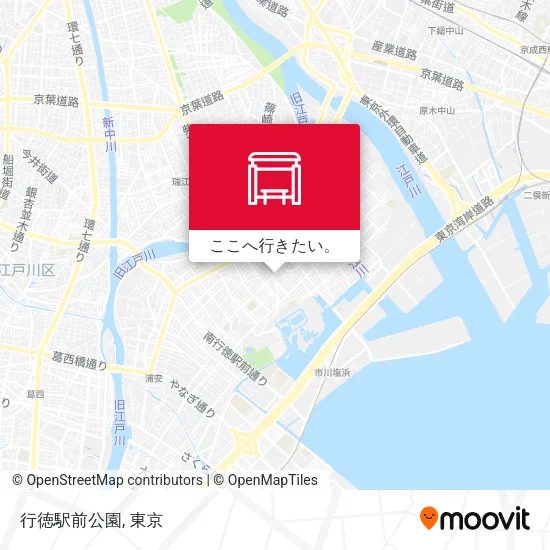 行徳駅前公園地図