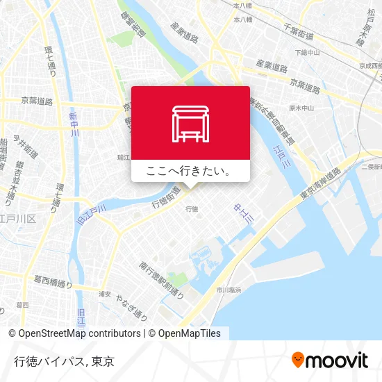 行徳バイパス地図