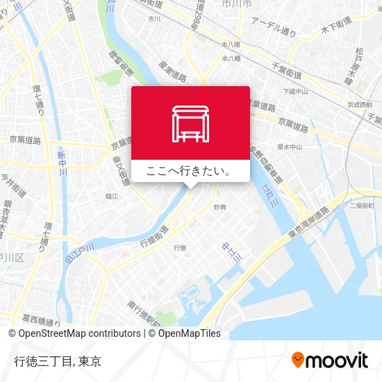 行徳三丁目地図