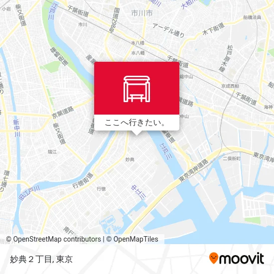 妙典２丁目地図