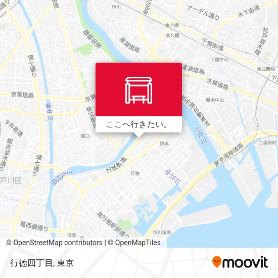行徳四丁目地図
