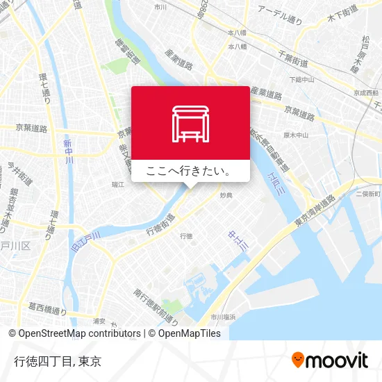 行徳四丁目地図