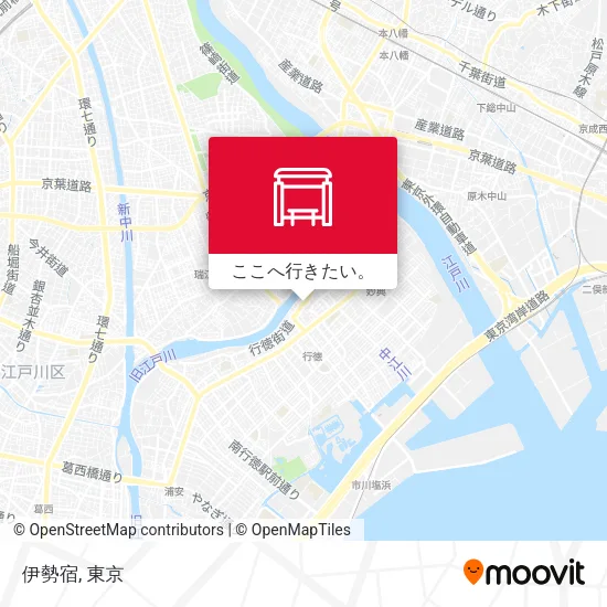 伊勢宿地図